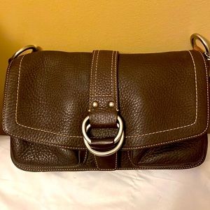 Coach Chelsea Field Leather Satchel #F10893